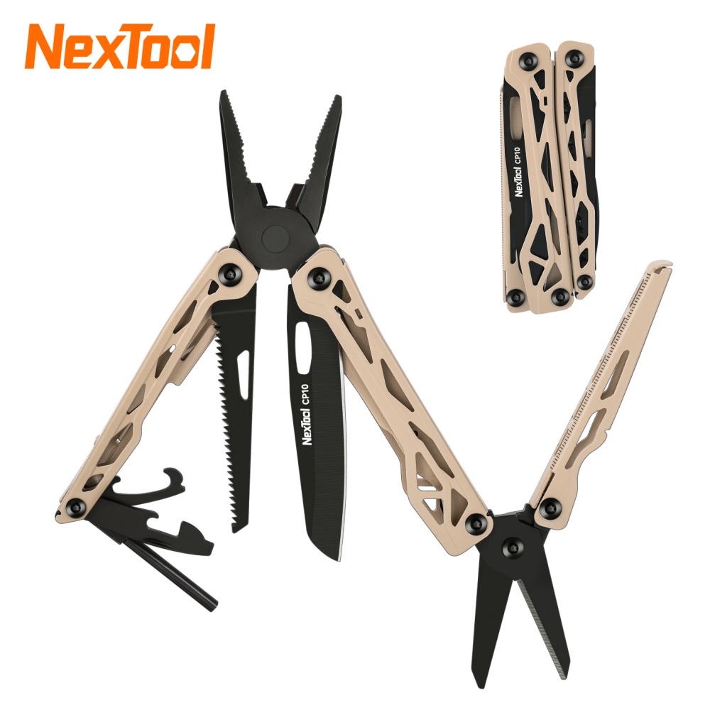 Outdoor Adventure Backpack - Alicates Multiherramienta NexTool Camper CP10 con