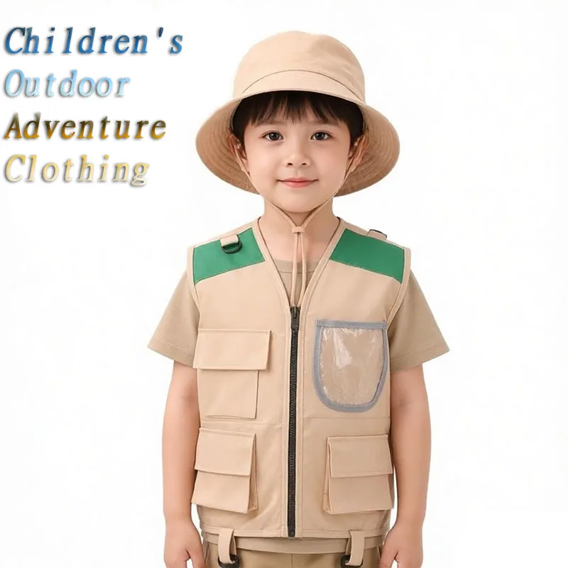 Outdoor Adventure Kit For Kids - Disfraz de Halloween para niños: chaleco