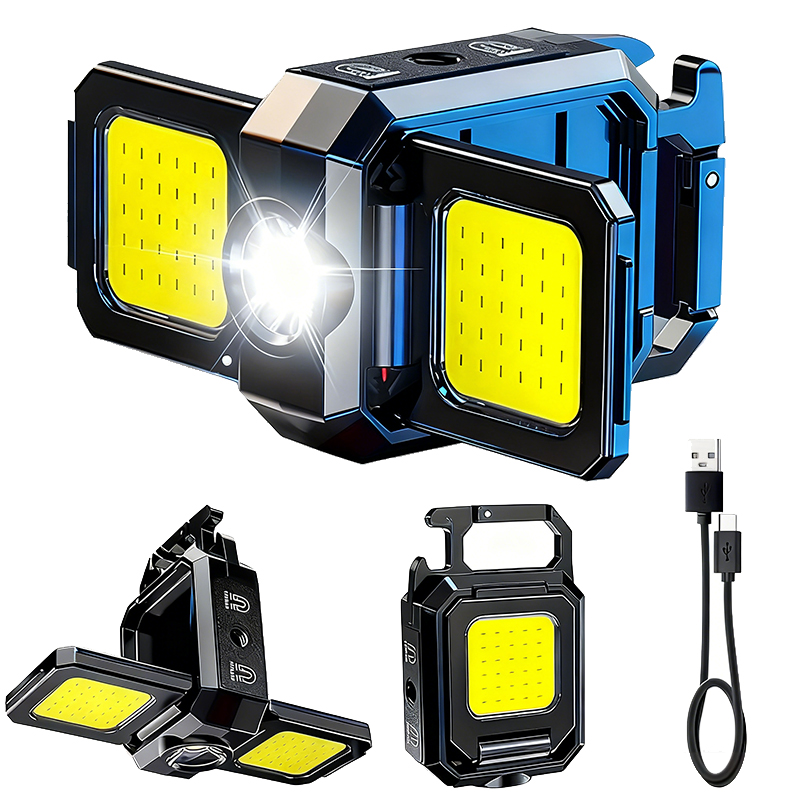 Outdoor Adventure Trips - Mini linterna llavero luz COB luz