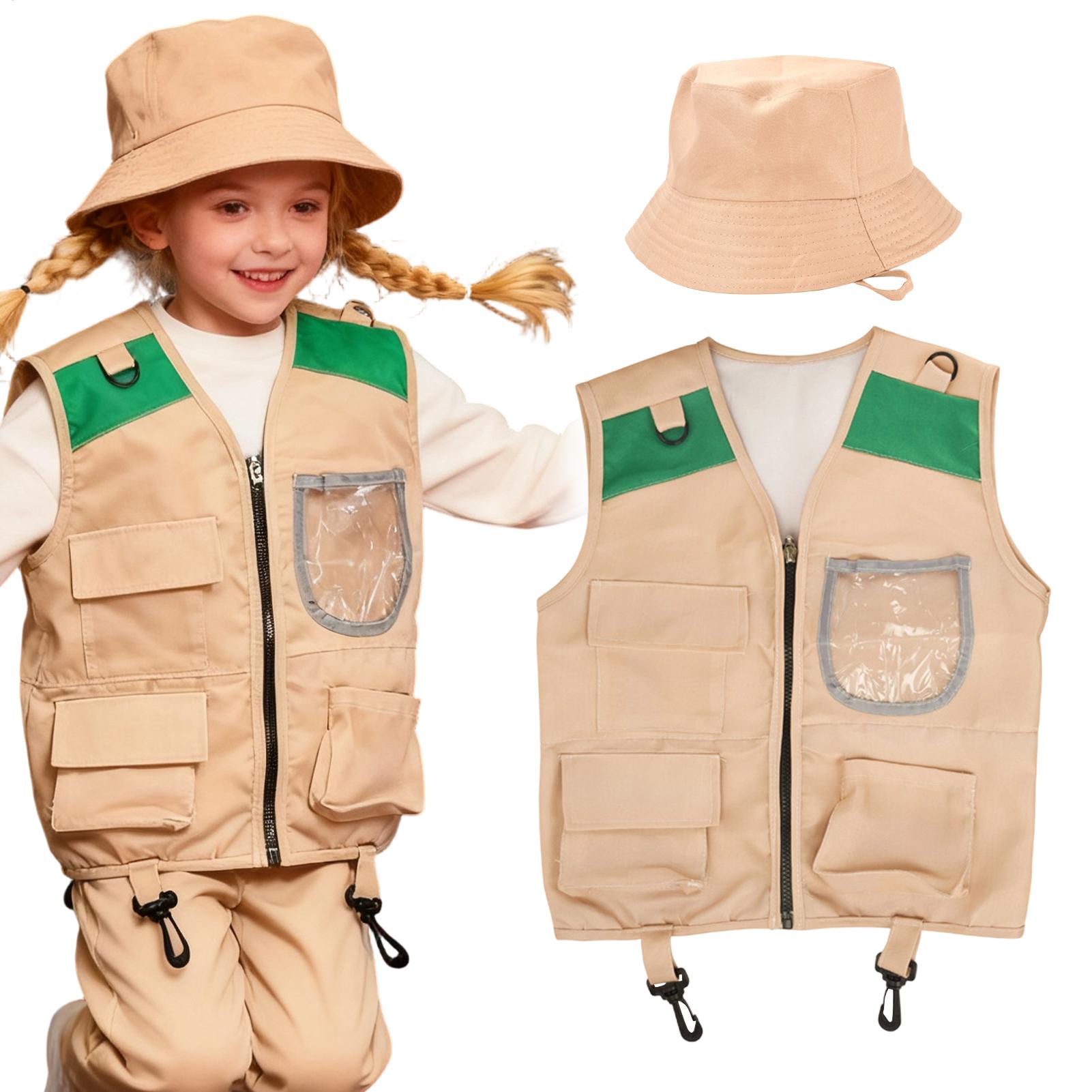 Outdoor Adventure Kit For Kids - Disfraz de Explorador Safari para Niños,