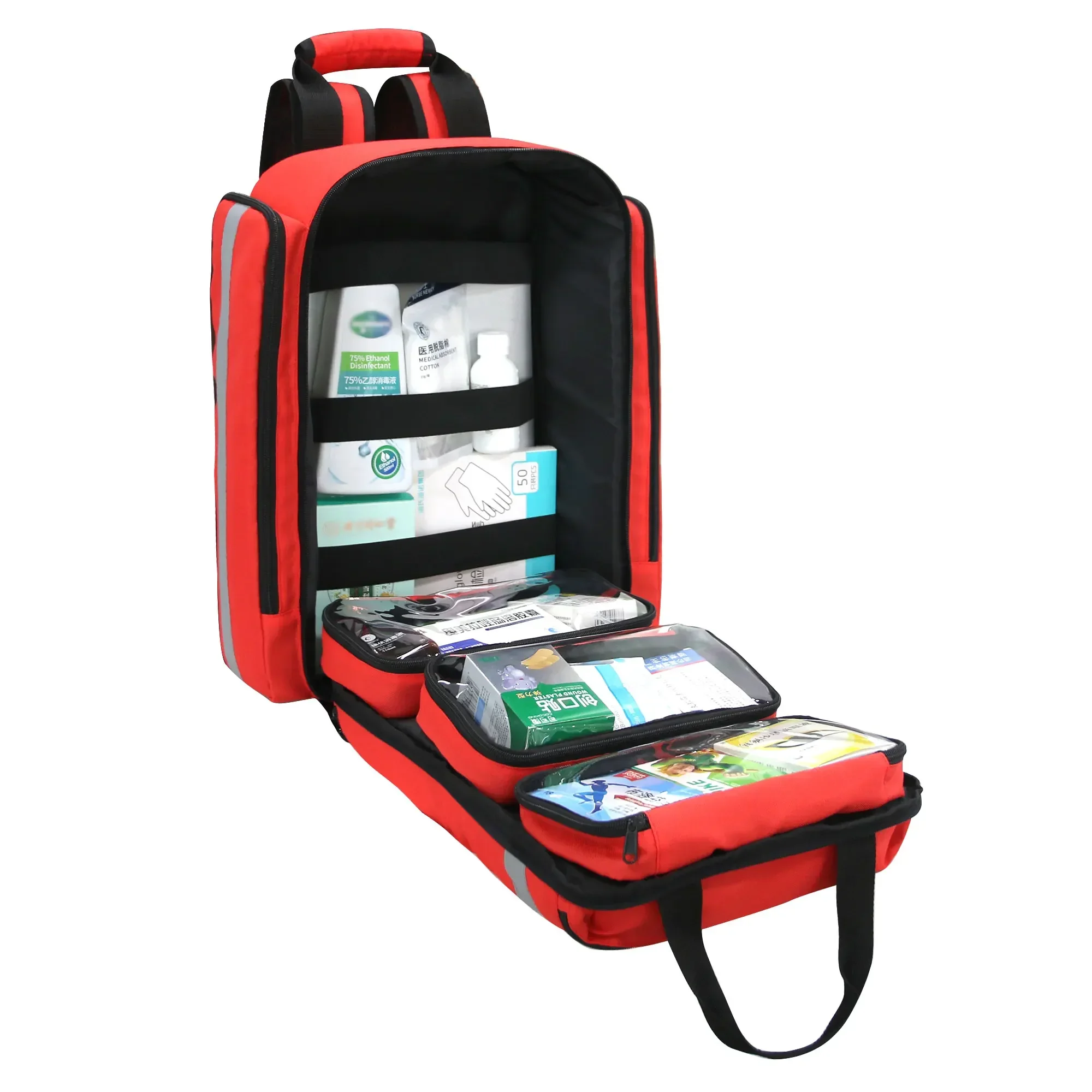 Botiquines de primeros auxilio - Outdoor Adventure Backpack reseña y precio