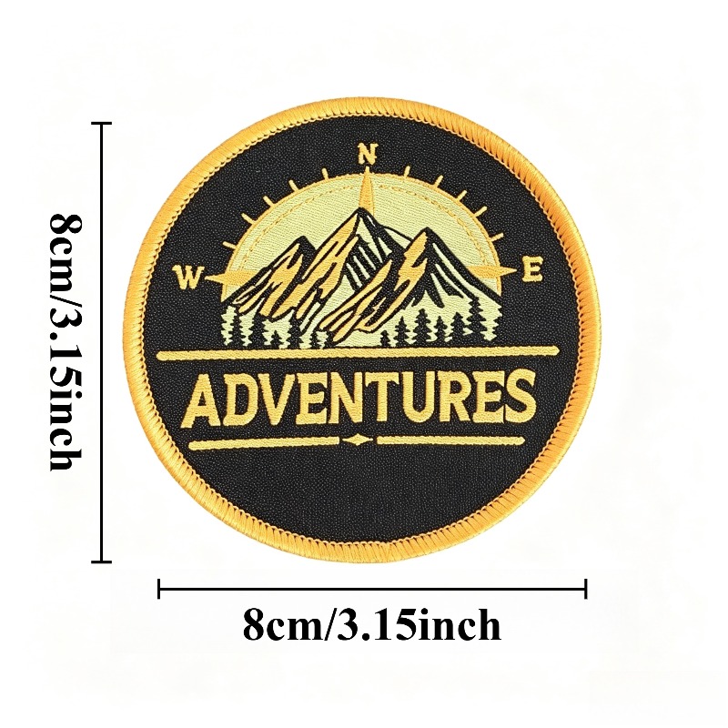 Parche Bordado con Brújula de  - Outdoor Adventure Backpack reseña y precio