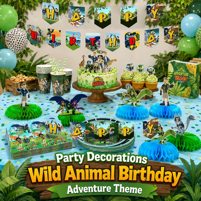 Picnic de Cumpleaños de los Wi - Outdoor Adventure Birthday Party reseña y precio